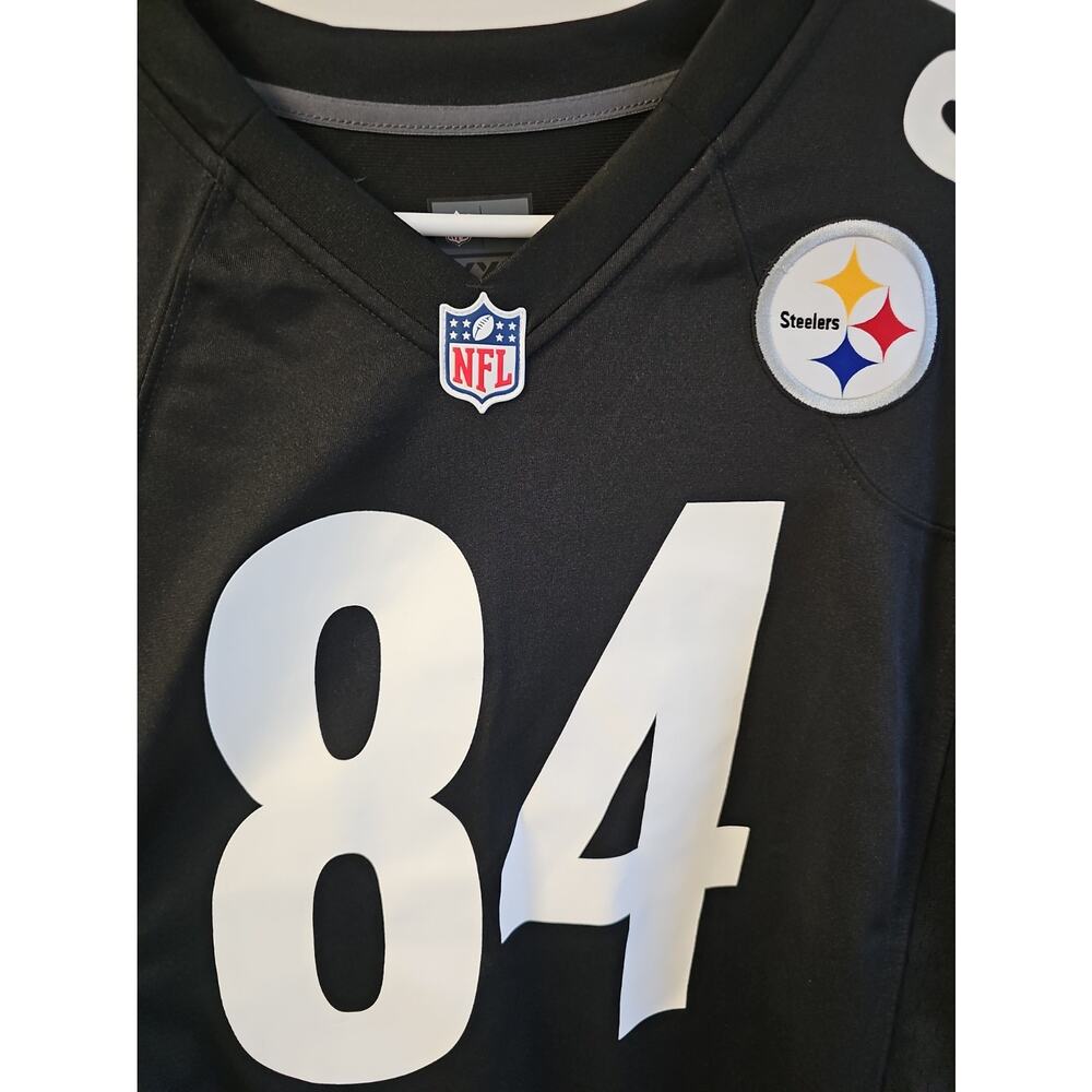 Nike On Field Antonio Brown #84 Pittsburgh Steelers NFL Jersey Men's XXL - Picture 2 of 8